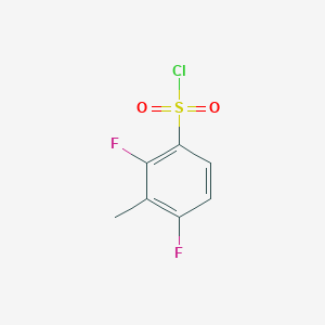 molecular formula C7H5ClF2O2S B3039821 2,4-Difluoro-3-methylbenzenesulfonyl chloride CAS No. 1349717-93-6