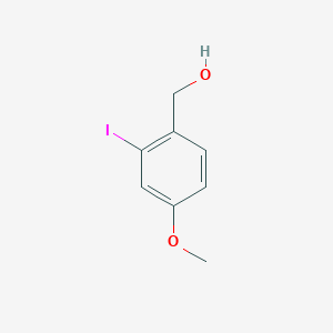 molecular formula C8H9IO2 B3039873 (2-Iodo-4-methoxyphenyl)methanol CAS No. 1379329-63-1