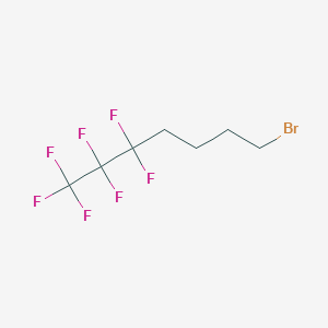 molecular formula C7H8BrF7 B3039893 7-Bromo-1,1,1,2,2,3,3-heptafluoroheptane CAS No. 1391033-22-9