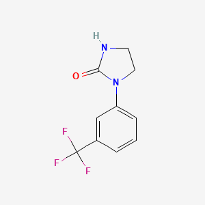 1-[3-(Trifluoromethyl)phenyl]imidazolidin-2-one