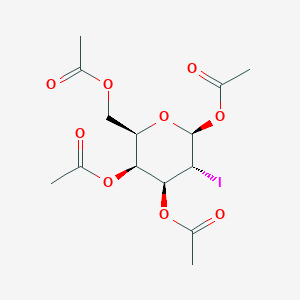 [(2R,3S,4S,5R,6S)-3,4,6-triacetyloxy-5-iodooxan-2-yl]methyl acetate