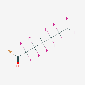 molecular formula C7HBrF12O B3039942 7H-Perfluoroheptanoyl bromide CAS No. 141893-84-7