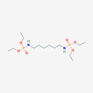 C6-Bis-phosphoramidic acid diethyl ester