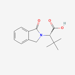 (2S)-3,3-dimethyl-2-(1-oxo-1,3-dihydro-2H-isoindol-2-yl)butanoic acid