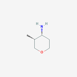 (3R,4R)-3-methyltetrahydro-2H-pyran-4-amine