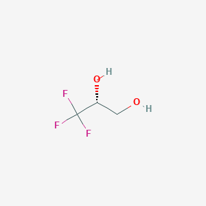 molecular formula C3H5F3O2 B3040029 (R)-3,3,3-Trifluoropropane-1,2-diol CAS No. 148683-13-0