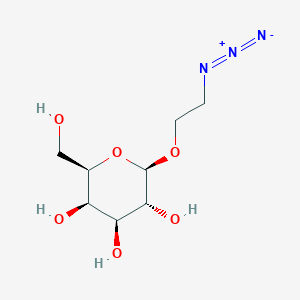 (2R,3R,4S,5R,6R)-2-(2-azidoethoxy)-6-(hydroxymethyl)tetrahydro-2H-pyran-3,4,5-triol