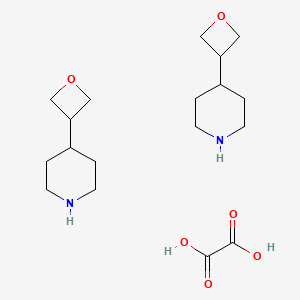 4-(Oxetan-3-yl)piperidine Hemioxalate