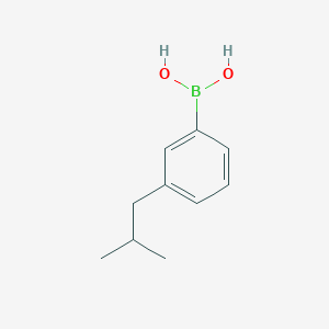 molecular formula C10H15BO2 B3040077 3-Isobutylphenylboronic acid CAS No. 153624-42-1