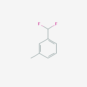 molecular formula C8H8F2 B3040156 1-(Difluoromethyl)-3-methylbenzene CAS No. 1637371-42-6