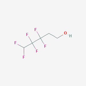 molecular formula C5H6F6O B3040158 3,3,4,4,5,5-Hexafluoropentan-1-ol CAS No. 1639207-59-2