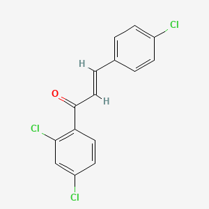 molecular formula C15H9Cl3O B3040179 2',4,4'-Trichlorochalcone CAS No. 166824-09-5