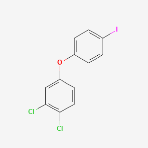 molecular formula C12H7Cl2IO B3040185 1,2-Dichloro-4-(4-iodophenoxy)-benzene CAS No. 167990-11-6