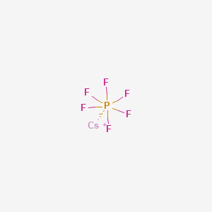 molecular formula CsF6P B3040189 Cesium hexafluorophosphate CAS No. 16893-41-7