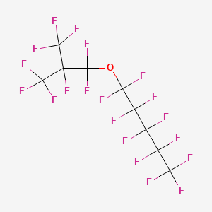 molecular formula C9F20O B3040193 Perfluoro-2-trifluoromethyl-4-oxanonane CAS No. 169477-62-7