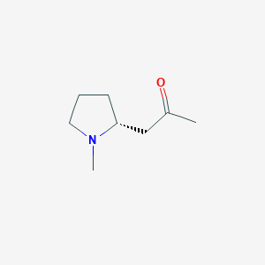 molecular formula C8H15NO B030402 Hygrine CAS No. 496-49-1