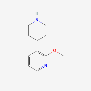4-(2-Methoxy-3-pyridyl)piperidine