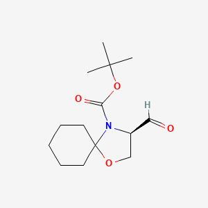 (R)-N-Boc-1-oxa-4-azaspiro[4.5]decane-3-carboxaldehyde