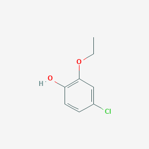 molecular formula C8H9ClO2 B3040275 4-Chloro-2-ethoxyphenol CAS No. 18113-10-5