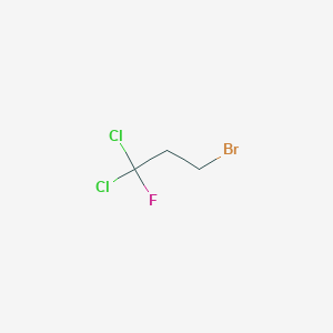molecular formula C3H4BrCl2F B3040386 3-Bromo-1,1-dichloro-1-fluoropropane CAS No. 1978-98-9