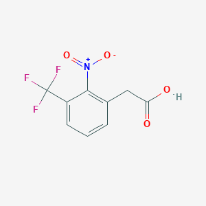 2-Nitro-3-(trifluoromethyl)phenylacetic acid
