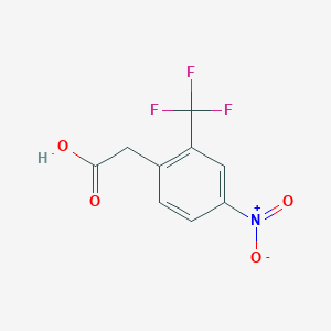 4-Nitro-2-(trifluoromethyl)phenylacetic acid