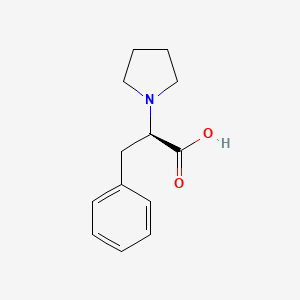 (R)-3-Phenyl-2-(1-pyrrolidinyl)propanoic Acid