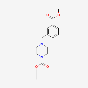 Tert-butyl 4-[3-(methoxycarbonyl)benzyl]piperazine-1-carboxylate