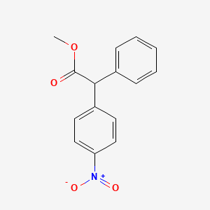 molecular formula C15H13NO4 B3040475 methyl 2-(4-nitrophenyl)-2-phenylacetate CAS No. 207500-10-5