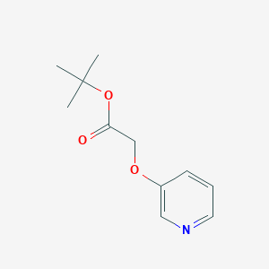 molecular formula C11H15NO3 B3040495 Tert-butyl 2-(3-pyridyloxy)acetate CAS No. 209784-88-3