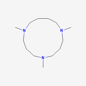 molecular formula C13H29N3 B3040497 1,5,9-Trimethyl-1,5,9-triazacyclotridecane CAS No. 209900-07-2