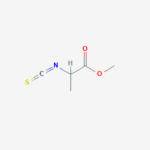molecular formula C5H7NO2S B3040506 Methyl 2-isothiocyanatopropanoate CAS No. 21055-39-0