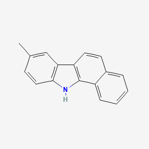 molecular formula C17H13N B3040507 8-methyl-11H-benzo[a]carbazole CAS No. 21064-33-5
