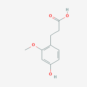3-(4-Hydroxy-2-methoxyphenyl)propanoic acid