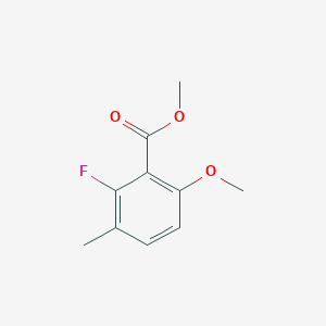 molecular formula C10H11FO3 B3040513 Methyl 2-fluoro-6-methoxy-3-methylbenzoate CAS No. 2114517-77-8