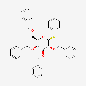 4-Methylphenyl 2,3,4,6-tetra-O-benzyl-b-D-thiogalactopyranoside