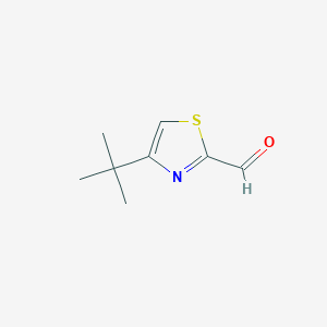molecular formula C8H11NOS B3040517 4-Tert-butyl-1,3-thiazole-2-carbaldehyde CAS No. 211942-98-2