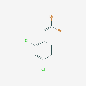 molecular formula C8H4Br2Cl2 B3040520 2,4-Dichloro-1-(2,2-dibromovinyl)benzene CAS No. 212138-65-3