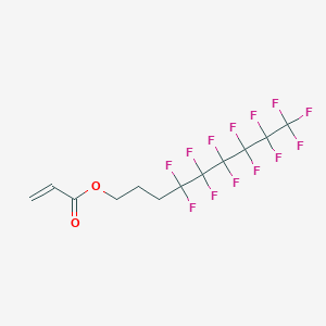 molecular formula C12H9F13O2 B3040556 3-(Perfluorohexyl)propyl acrylate CAS No. 216389-85-4