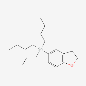 molecular formula C20H34OSn B3040643 Stannane, tributyl(2,3-dihydro-5-benzofuranyl)- CAS No. 223432-28-8