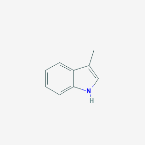 molecular formula C9H9N B030407 Skatole CAS No. 83-34-1