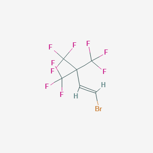 1-Bromo-4,4,4-trifluoro-3,3-bis(trifluoromethyl)but-1-ene
