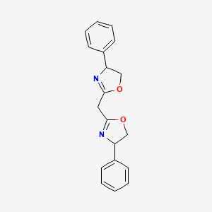 4-Phenyl-2-[(4-phenyl-4,5-dihydro-1,3-oxazol-2-yl)methyl]-4,5-dihydro-1,3-oxazole