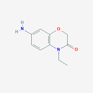 B3040734 7-Amino-4-ethyl-2H-1,4-benzoxazin-3(4H)-one CAS No. 233775-20-7