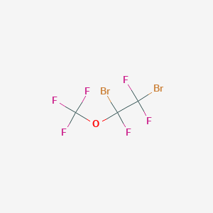 molecular formula C3Br2F6O B3040751 1,2-Dibromotrifluoroethyl trifluoromethyl ether CAS No. 2356-57-2