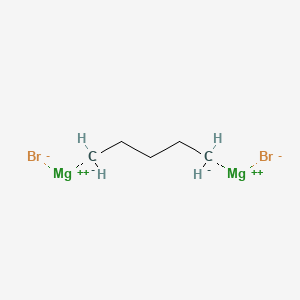 molecular formula C5H10Br2Mg2 B3040759 Pentamethylenebis(magnesium bromide) CAS No. 23708-48-7