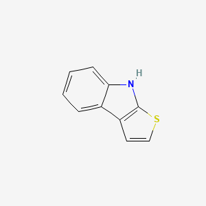 molecular formula C10H7NS B3040779 8H-thieno[2,3-b]indole CAS No. 23989-12-0