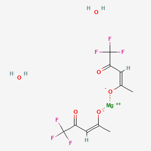 molecular formula C10H12F6MgO6 B3040785 C10H12F6MgO6 CAS No. 240131-46-8