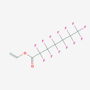 molecular formula C9H3F13O2 B3040787 Vinyl perfluoroheptanoate CAS No. 240408-96-2