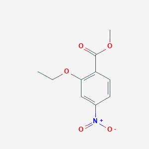 molecular formula C10H11NO5 B3040794 Methyl 2-ethoxy-4-nitrobenzoate CAS No. 24091-87-0